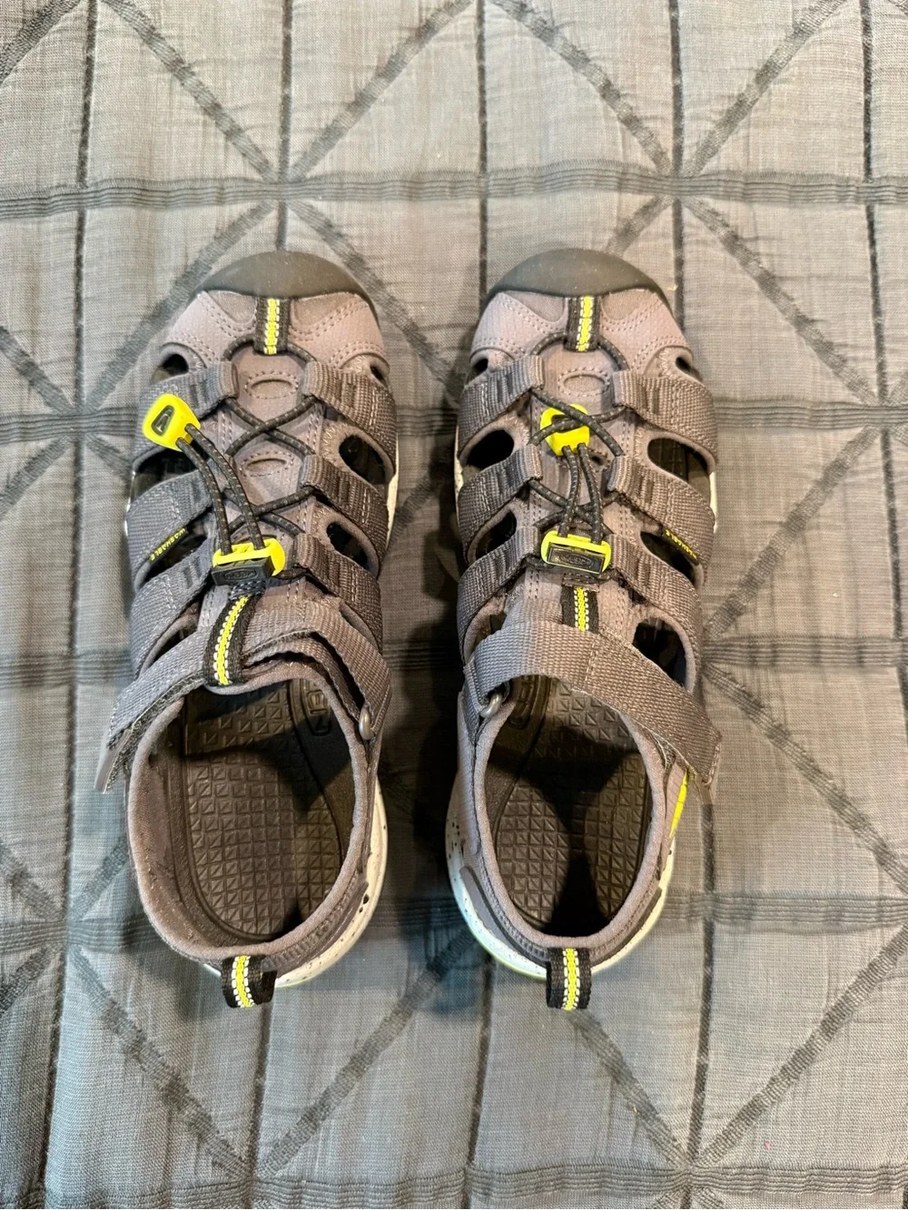 Never worn! Keen Kids Gray Sport Sandals